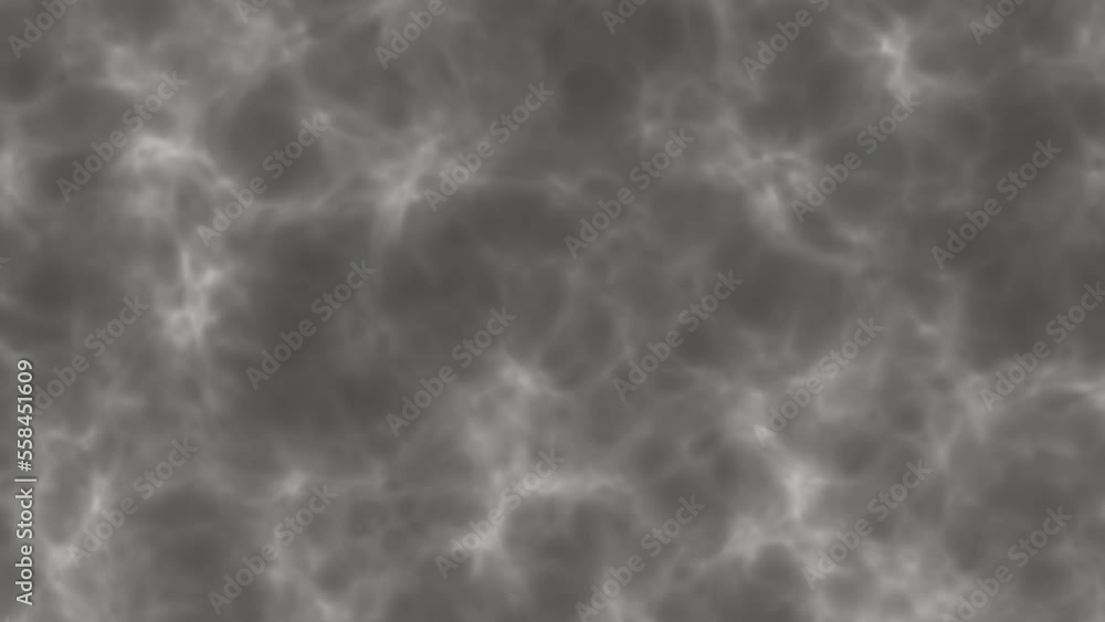 Water Caustic Background. Seamless cyclic 3D animation of colorless
