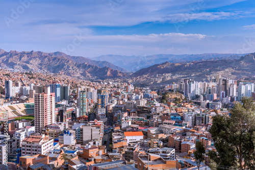 view of the city of La Paz
