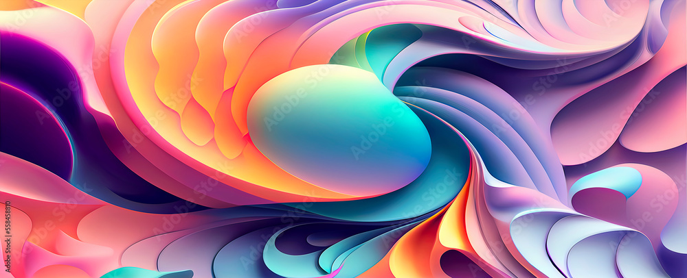 Obraz premium abstract fractal background