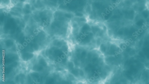 Seamless cyclic animation of surface of green water top view