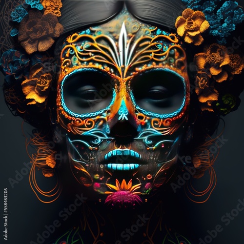 Sugar Skull Mexican 