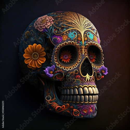 Sugar Skull Mexican 