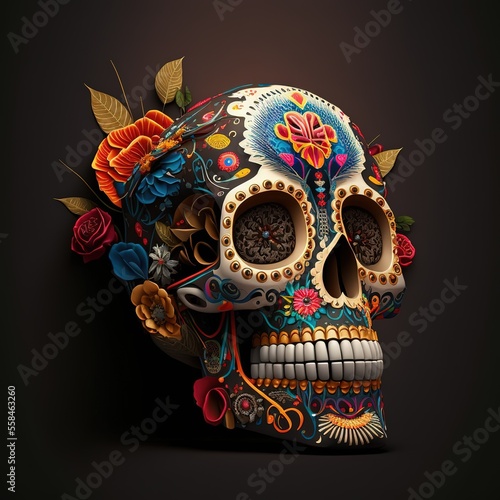 Sugar Skull Mexican 