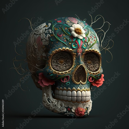 Sugar Skull Mexican 