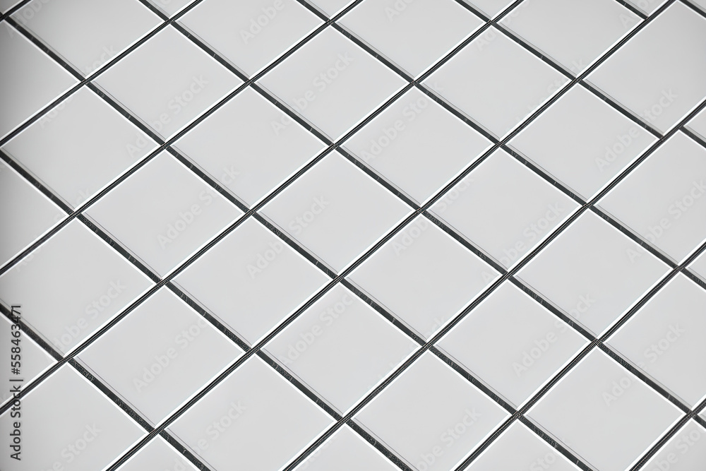 Background of square interior floor tiles. Generative AI Background of square interior floor tiles. Generative AI