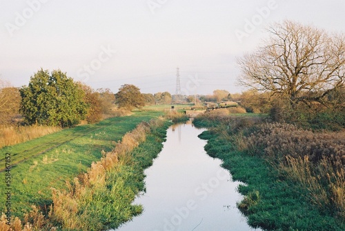 Pocklington Canal at Melbourne, East Riding of Yorkshire. photo