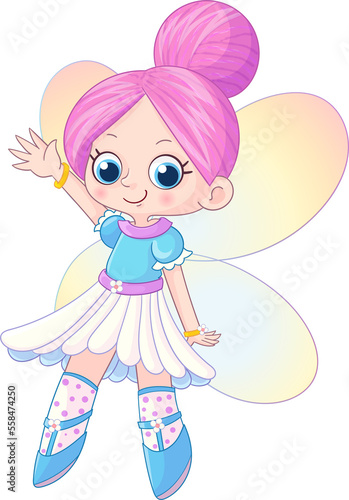 cute fairy character doll