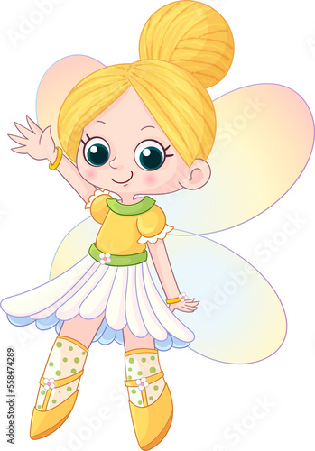 cute fairy character doll