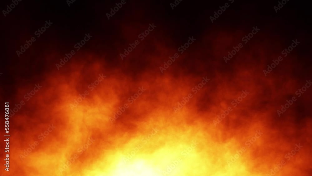 Seamless looping dark red dangerous fire flames copy space animation background. Conceptual. Seamless looping dark red dangerous fire flames copy space animation background. Conceptual.
