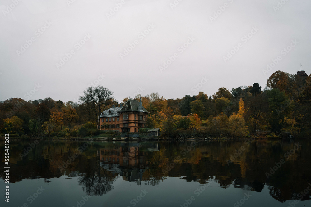 Fototapeta premium Stockholm Sweden Fall