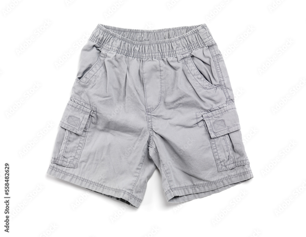 Boys shorts isolated on white Boys shorts isolated on white