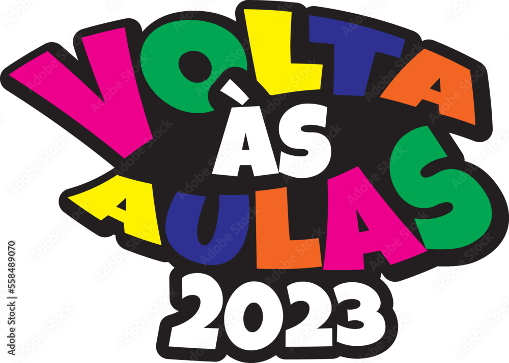 símbolo volta às aulas em vetor