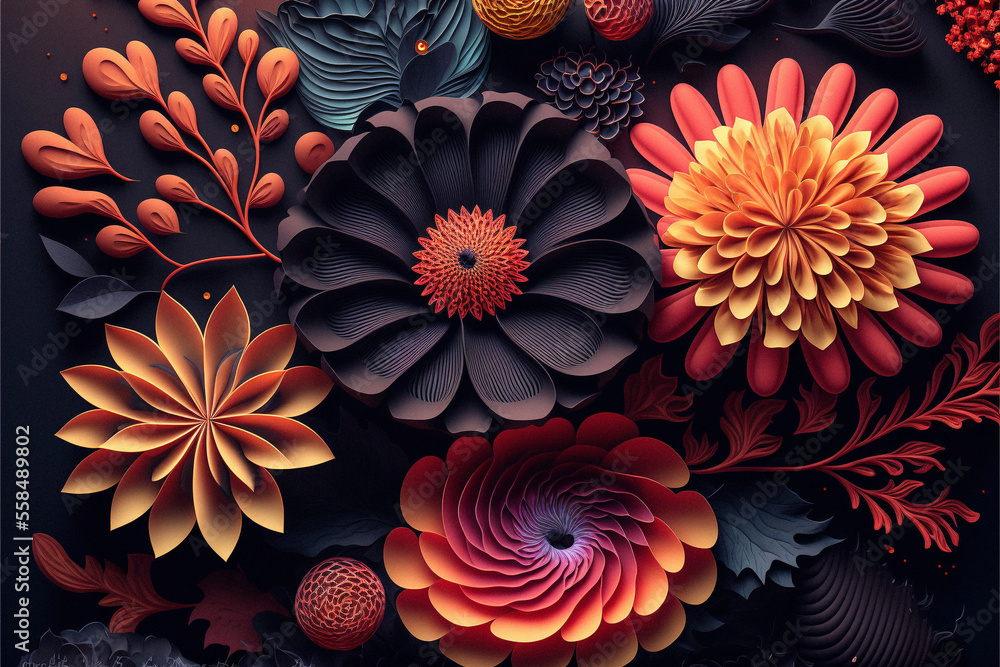generated flora ui background generated flora ui background