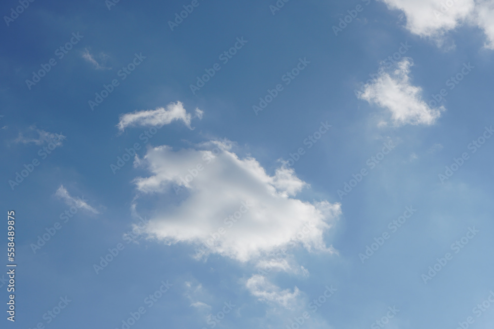 clouds in the blue sky clouds in the blue sky