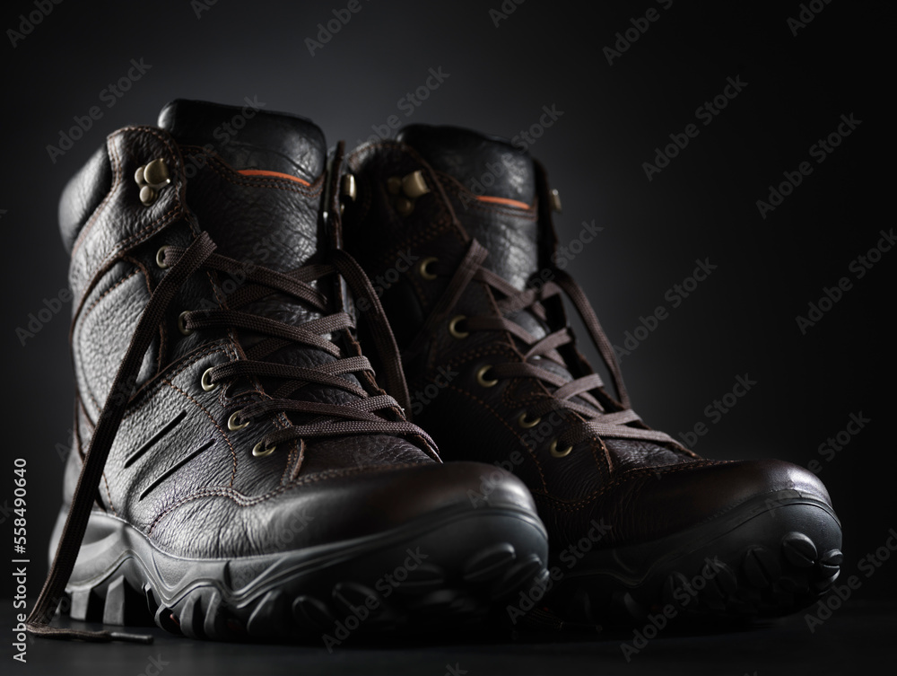 Yak Leather Men's Winter Boots