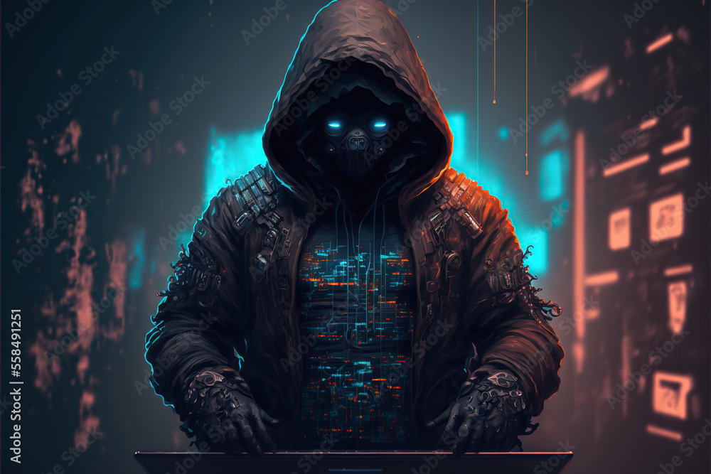 wallpaper portrait character hacker, hooded man, technology, sci wallpaper portrait character hacker, hooded man, technology, sci