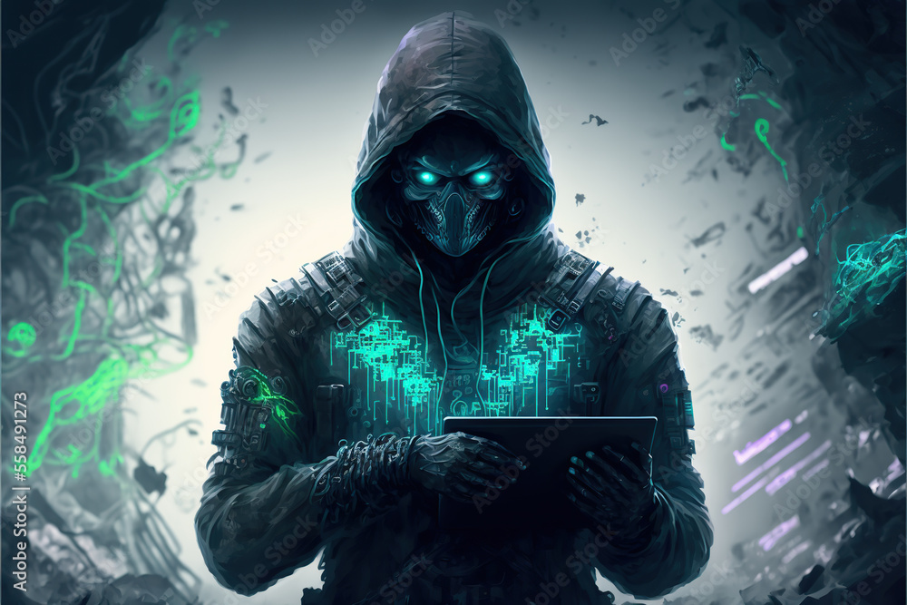 wallpaper portrait character hacker, hooded man, technology, sci wallpaper portrait character hacker, hooded man, technology, sci