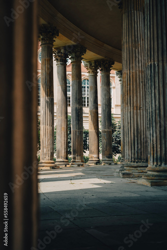 Columns at the New Palace