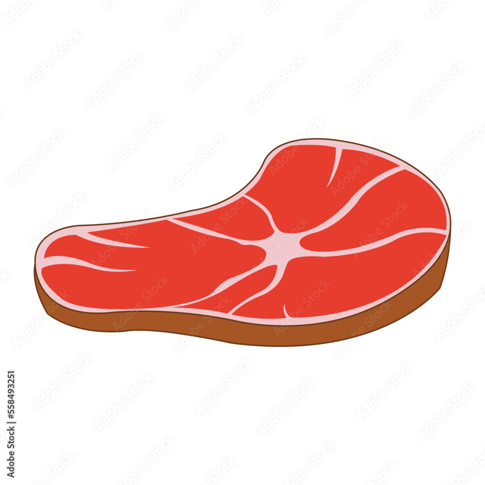 meat icon logo vector design template meat icon logo vector design template