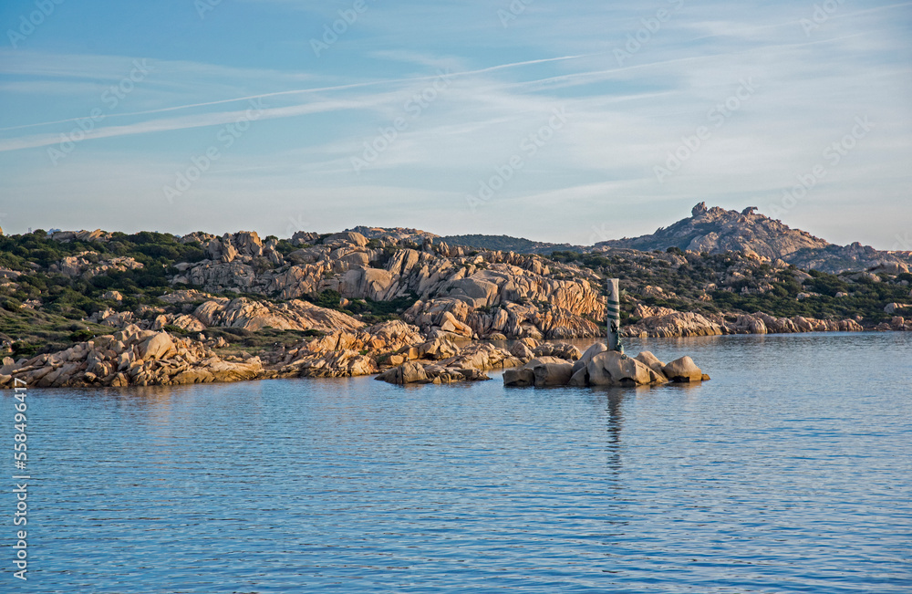Fototapeta premium Sardegna, isola di Santo Stefano