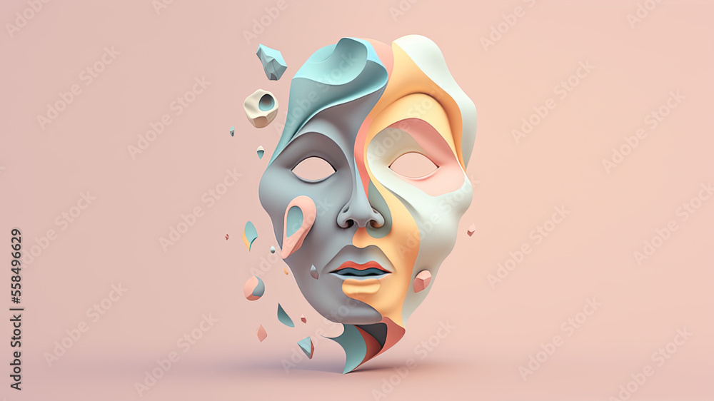 Face mask 3D Face mask 3D