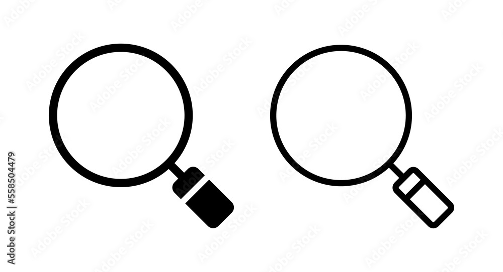 Search icon vector illustration. search magnifying glass sign and symbol Search icon vector illustration. search magnifying glass sign and symbol