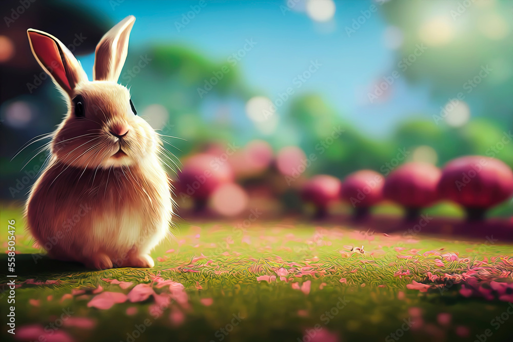Cute Rabbit 2043 cute little rabbit character design for Chinese New Year 2023, year of ...