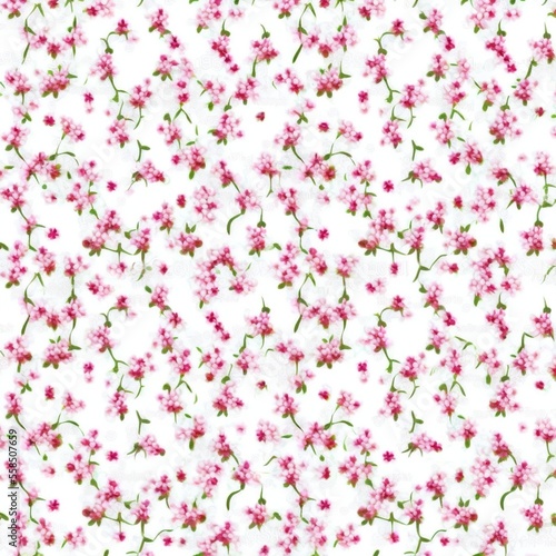 seamless pattern with flowers