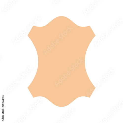Sustainable eco vegan leather symbols set for clothes tag. Vector stock illustration isolated on white background. 