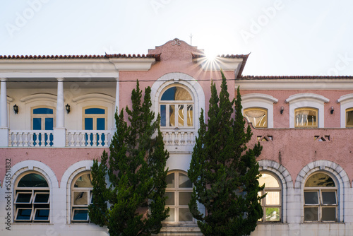 Wallpaper Mural Nova Friburgo City Hall Building Facade on Sunrise Torontodigital.ca