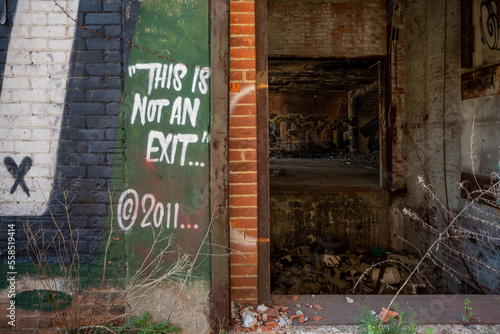 Abandoned Detroit Packard Plant 2022 photo