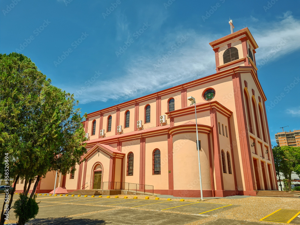 Catholic church in a city in southern Brazil