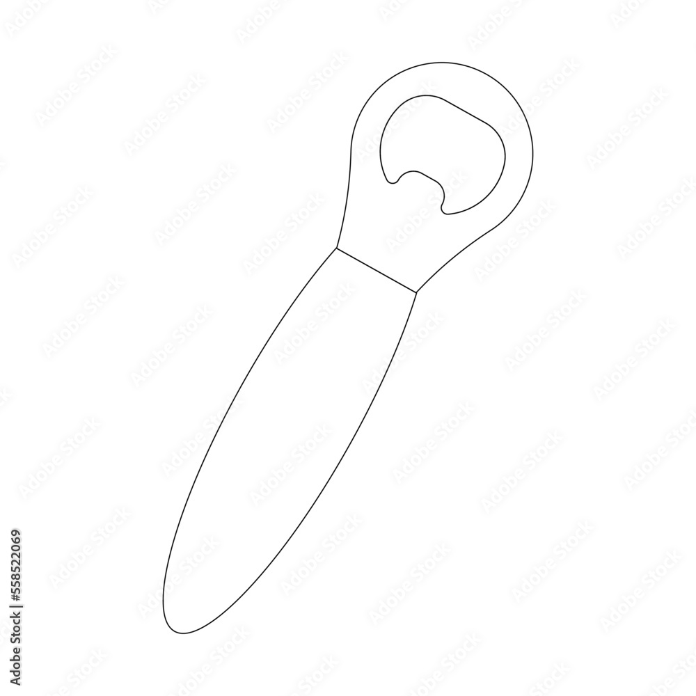 bottle opener icon vector bottle opener icon vector