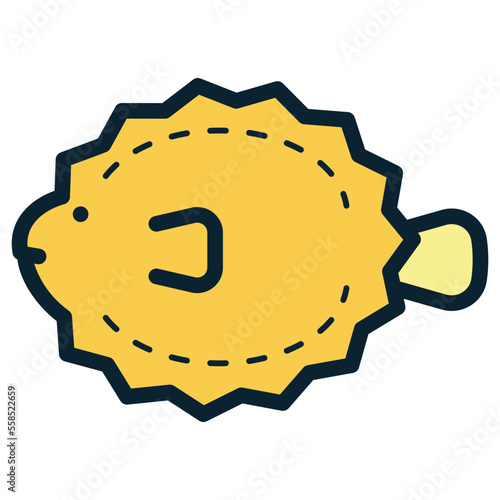 puffer fish icon