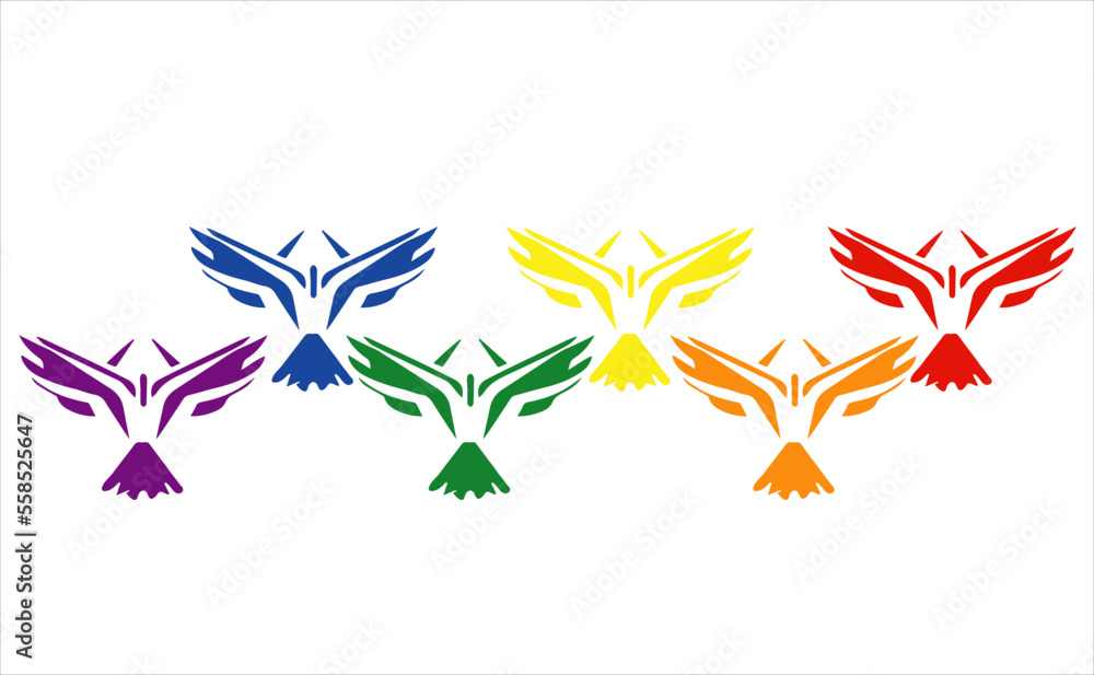 rainbow colored birds rainbow colored birds