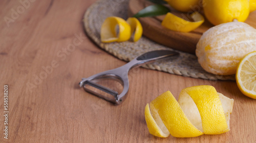 Εκτύπωση καμβά Lemon zest
