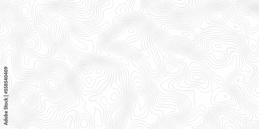 Abstract background with lines Topographic map background. Line topography map contour background, geographic grid. Abstract vector illustration.	
