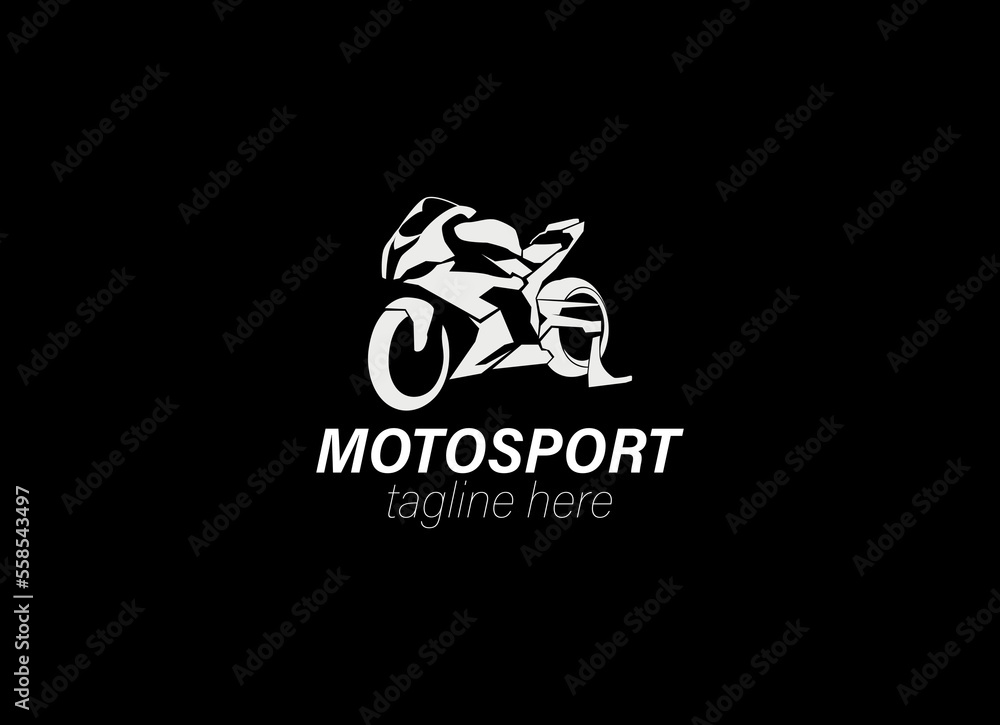 Obraz premium Motorsport Logo Design Template. Vector Logo Designs
