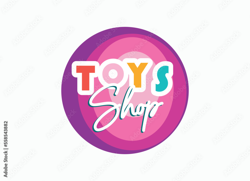 Toys shop creative logo Toys shop creative logo
