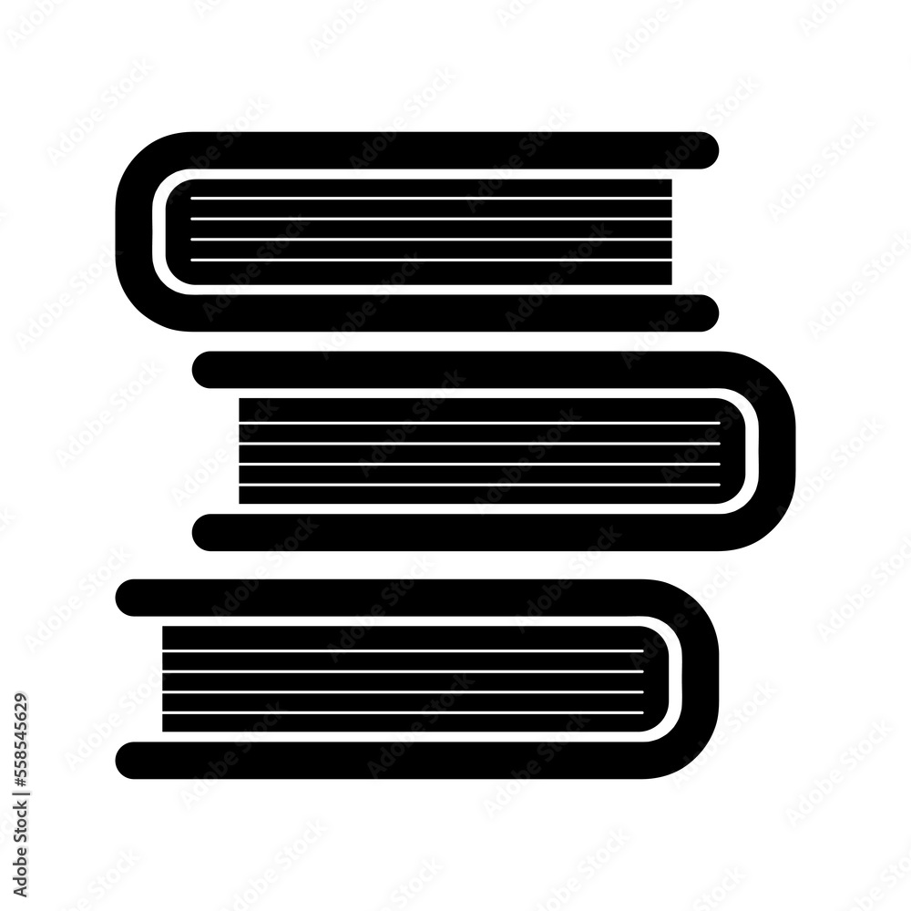 Book Icon vector illustration on white bakground..eps Book Icon vector illustration on white bakground..eps