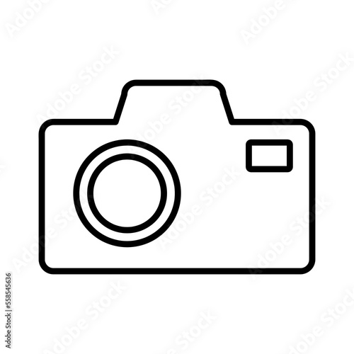  Camera Icon vector illustration on white background