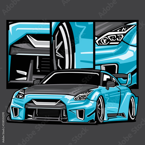 vector car sport
