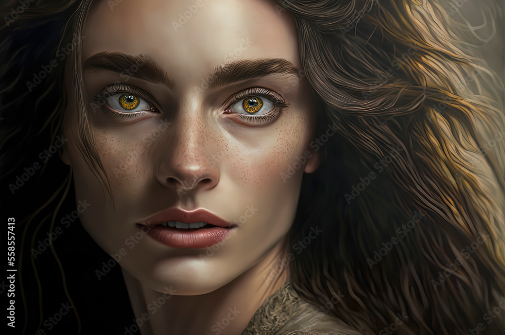 Beautiful model photoshoot, close-up Beautiful model photoshoot, close-up