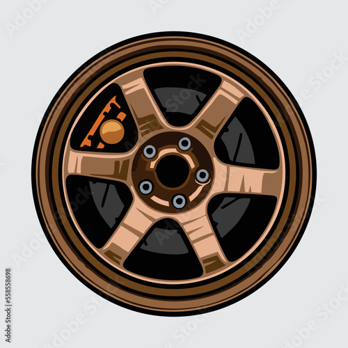 wheel vector design