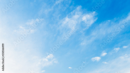 blue sky with white cloud background