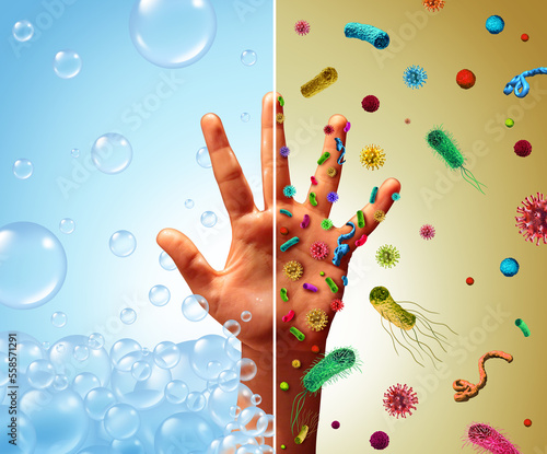 Fotografía Hand Hygiene Reducing The Spread Of Infections and Reducing Infections and Infec