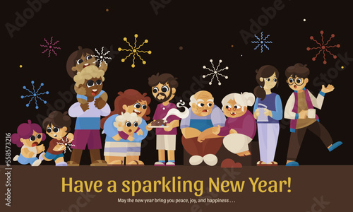 Have a Sparkling New Year With Family