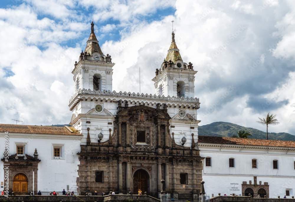 Plaza de San Francisco and St Francis Church - Quito, Ecuador
