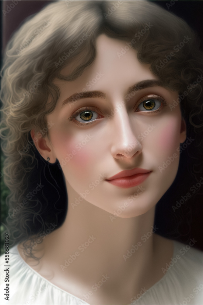virtual model portrait, her name : Zoella 2 virtual model portrait, her name : Zoella 2