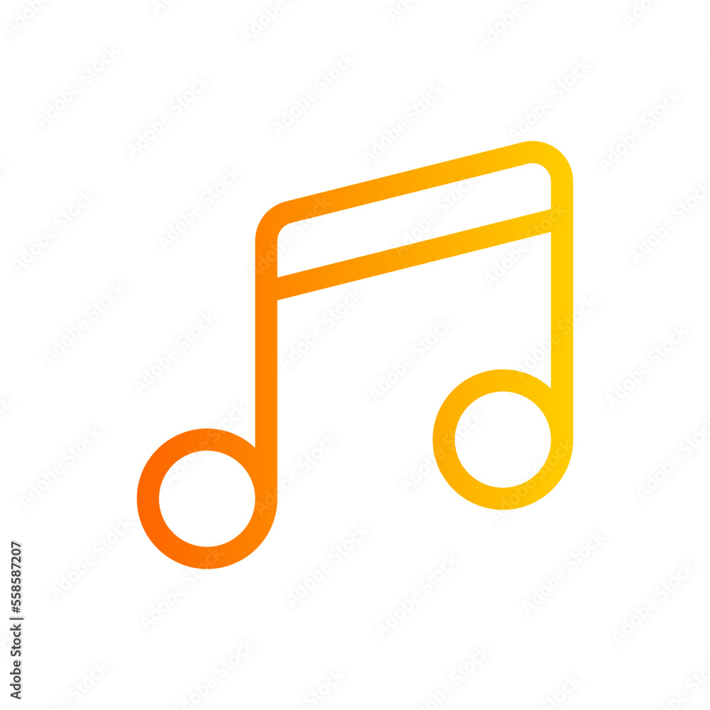 music gradient icon music gradient icon